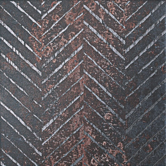 Dekor Cir Metallo nero lamiera 25x25 cm mat 1062873