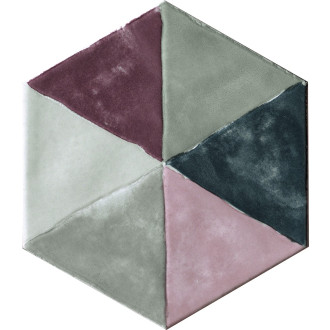 Dekor Cir Materia Prima rainbow inserto 24x27,7 cm lesk 1069930