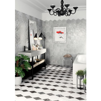 Obklad Cir Materia Prima cloud white 24x27,7 cm lesk 1069778