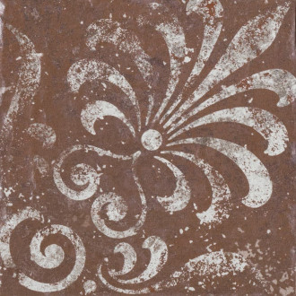 Dekor Cir Molo Audace rosso mix 20x20 cm mat 1068097