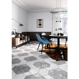 Obklad Cir Materia Prima grey vetiver 24x27,7 cm lesk 1069779