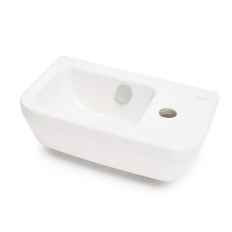 INTEGRA umývátko 37x22cm otv.bat.vpravo 7091-003-0029