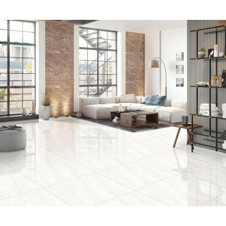 Dlažba Multi Aza white 60x60 cm leštěná AZA60WHL