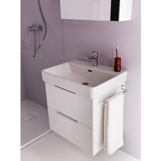 Koupelnová skříňka pod umyvadlo Laufen Base 57x53x44 cm světlý jilm H4022321102621