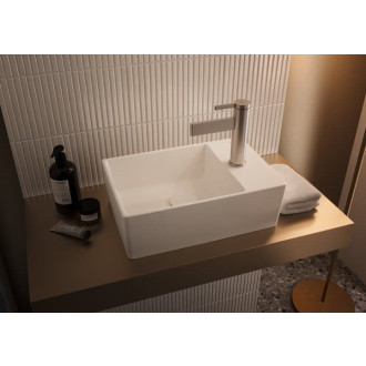 Villeroy & Boch Memento 2.0 umyvadlo 400 x 260 x 111 mm, bílé Alpin, bez přepadu, leštěné 43234G01
