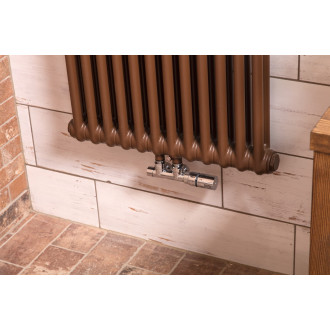 Termostatická sada ISAN rohová středová pravá chrom O39CWAR122