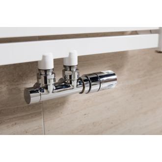 Termostatická sada ISAN rohová středová pravá chrom O39CWAR122