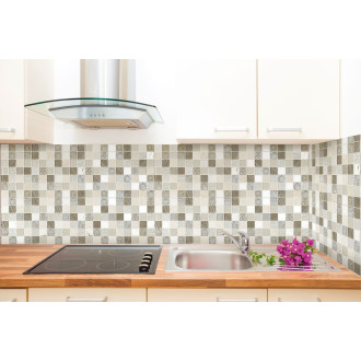 Skleněná mozaika Mosavit Kitchen beige 30x30 cm mat / lesk KITCHENBE