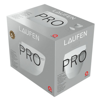 Wc s prkénkem softclose závěsný Laufen Pro zadní odpad H8669550000001