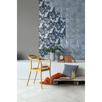 Dekor Cir Materia Prima natural blu inserto S4 20x20 cm lesk 1070833