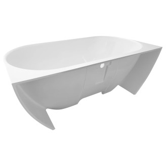 Volně stojící vana Pagoda 170x85 cm litý mramor levá i pravá 72976