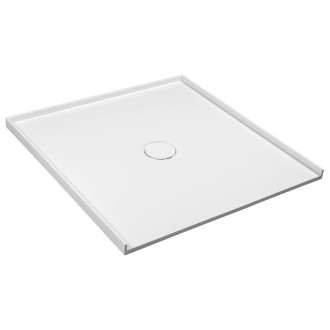 Sprchová vanička čtvercová Polysan MIRAI 90x90 cm litý mramor 73185