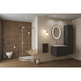 VERONA vysoká skříňka 40x30x170 tm.dřevo VERONAV40TD