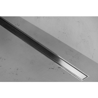 Sprchový žlab EasyDrain XS 120cm broušený nerez XS-ROH-1200