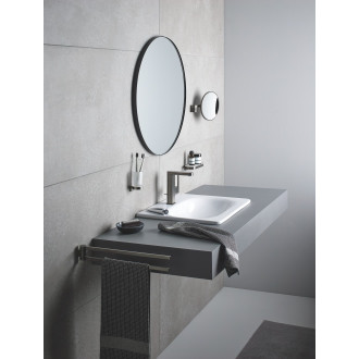 Umyvadlová baterie Grohe Plus s výpustí kart. hard graphite 23871AL3