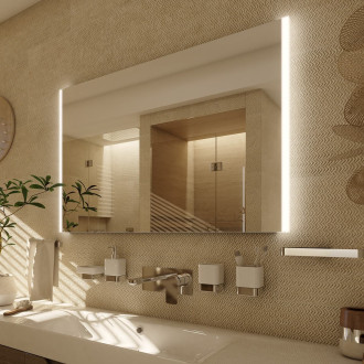 ZP11004 nástěnné zrcadlo LED 100x70