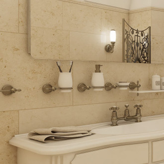 Držák kartáčků Nimco Lada Mosaz LA19058K65