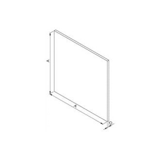 Haco AV DRIM kryt ventilátoru bílý AVDRIMPANBS