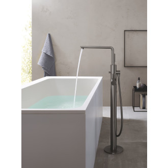 Vanová baterie Grohe Lineare bez podomítkového tělesa kartáčovaný Hard Graphite 23792AL1