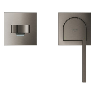 Umyvadlová baterie Grohe Plus bez podomítkového tělesa kartáčovaný Hard Graphite 29303AL3