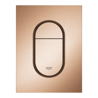 Ovládací tlačítko Grohe Arena plast kartáčovaný Warm Sunset mat 37624DL0