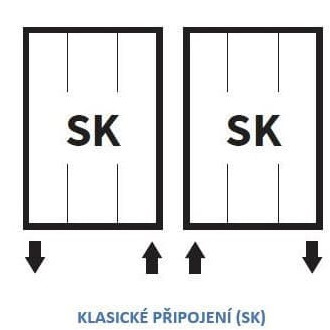 Radiátor ISAN Flexi 155,5x60cm champagne DFLE15550600CHA