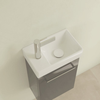 Umývátko Villeroy & Boch Avento 36x22 cm otvor pro baterii vlevo alpská bílá 43003R01