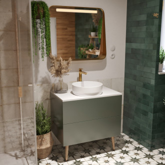 Vysoká umyvadlová baterie Hansgrohe Talis E s výpustí leštěný vzhled zlata 71716990