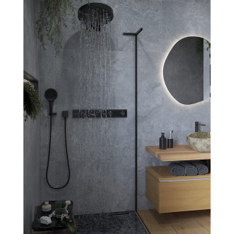 Vanová baterie Hansgrohe Rainselect bez podomítkového tělesa matná černá 15382670
