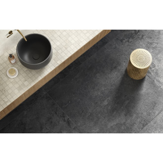 Dlažba Del Conca Lavaredo nero 60x90 cm mat SPLA08R