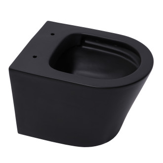 Inf zá. WC rim-ex čer.mat 48 cm vč.sedát SATINF010RREXPBKM