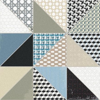 Dekor RAKO Deco mix barev 45x45 cm mat DAK4H659.1