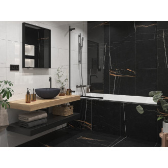 Dlažba Fineza Vision černá 60x60 cm mat DAK63389.1