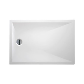 Sprchová vanička obdélníková Roth 140x90 cm litý mramor MANSQ1400902E