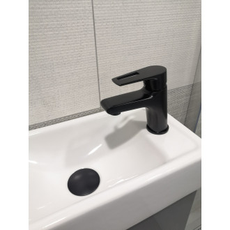RAV SLEZÁK COLORADO Baterie umyvadlová stojánková - výška 143 mm - černá matná CO226.5CMAT