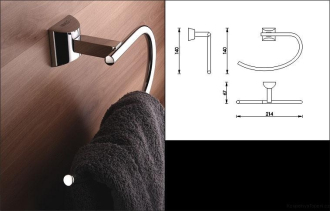 Nimco Pallas athéna PA 12060-26 Držák na ručníky