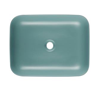 Infinitio umyvadlo zelená 500x390x130mm mat SATINF5039LGEM