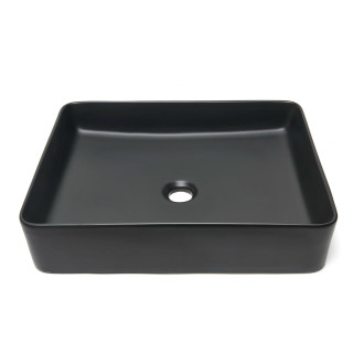 Infinitio umyv černá 500x400x110mm mat SATINF5040BKM