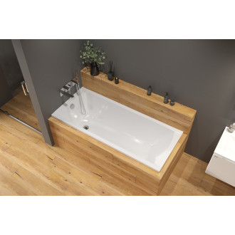 Obdélníková vana SAT Fusion 170x70 cm akrylát levá i pravá SIKOVR170