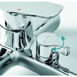 Vanová baterie Novaservis Metalia 58 bez sprchového setu 150 mm chrom 58020/1,0