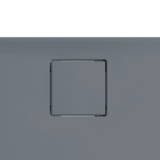 Sprchová vanička obdélníková Huppe EasyFlat 120x100 cm litý mramor šedá matná EF0116.026