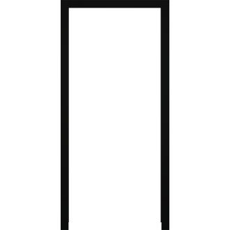 Obložková zárubeň Naturel 70 cm pro tloušťku stěny 20-22 cm levá O7CER70LB