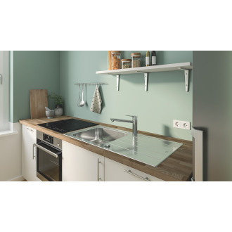 Dřezová baterie Grohe Start Curve s otočným ramínkem chrom 31717000