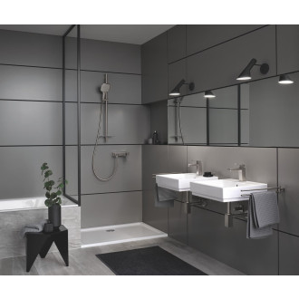 Sprchová baterie Grohe Eurocube bez sprchového setu 150 mm supersteel 23145DC0