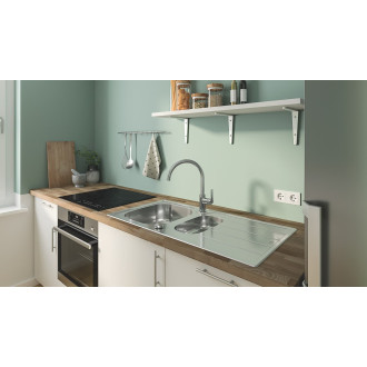 Dřez Grohe K200 nerez ocel, kartáčovaná 31564SD1
