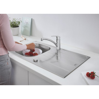 Dřez Grohe K200 nerez ocel, kartáčovaná 31565SD1