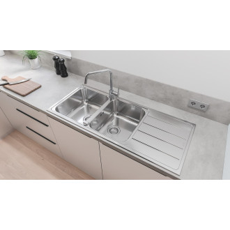 Dřez Grohe K500 nerez ocel, kartáčovaná 31588SD1