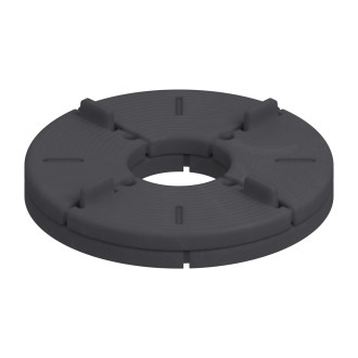 Gumový terč Alliq pod 2 cm dlažbu, výška 8 mm PA.PEDGUM8