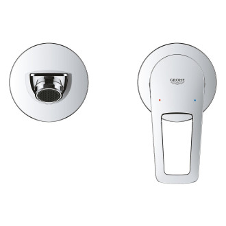 Umyvadlová baterie Grohe BauLoop včetně podomítkového tělesa chrom 20289001