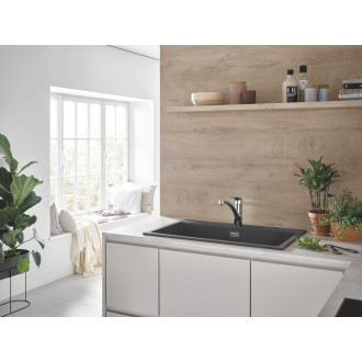 Dřezová baterie Grohe Eurosmart New s otočným ramínkem chrom 33281003